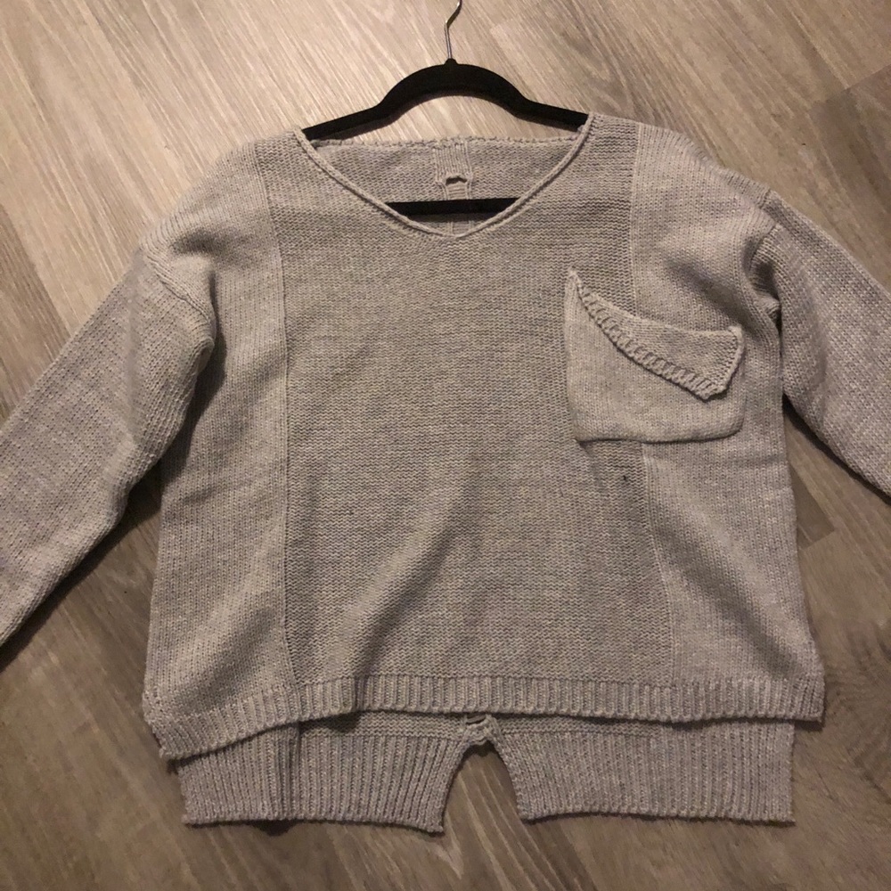 Grey sweater